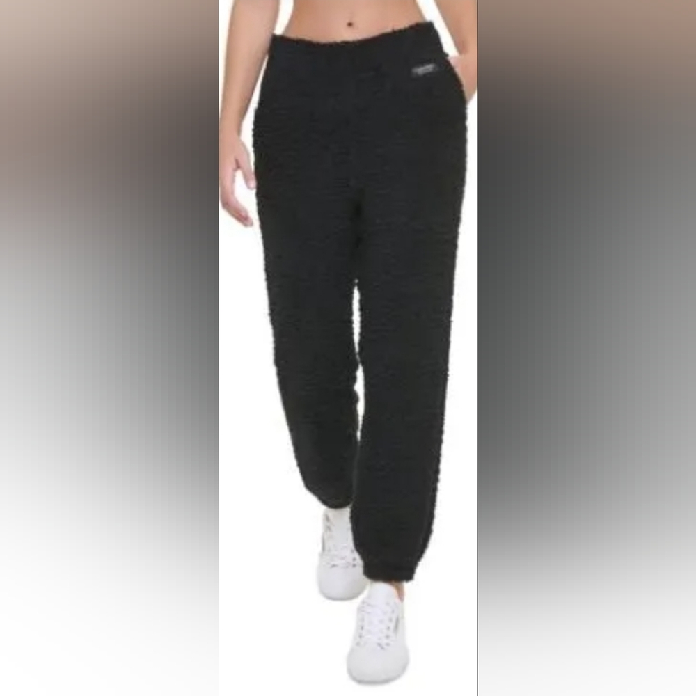 Calvin Klein Performance Shaggy Sherpa Pull On Joggers-M